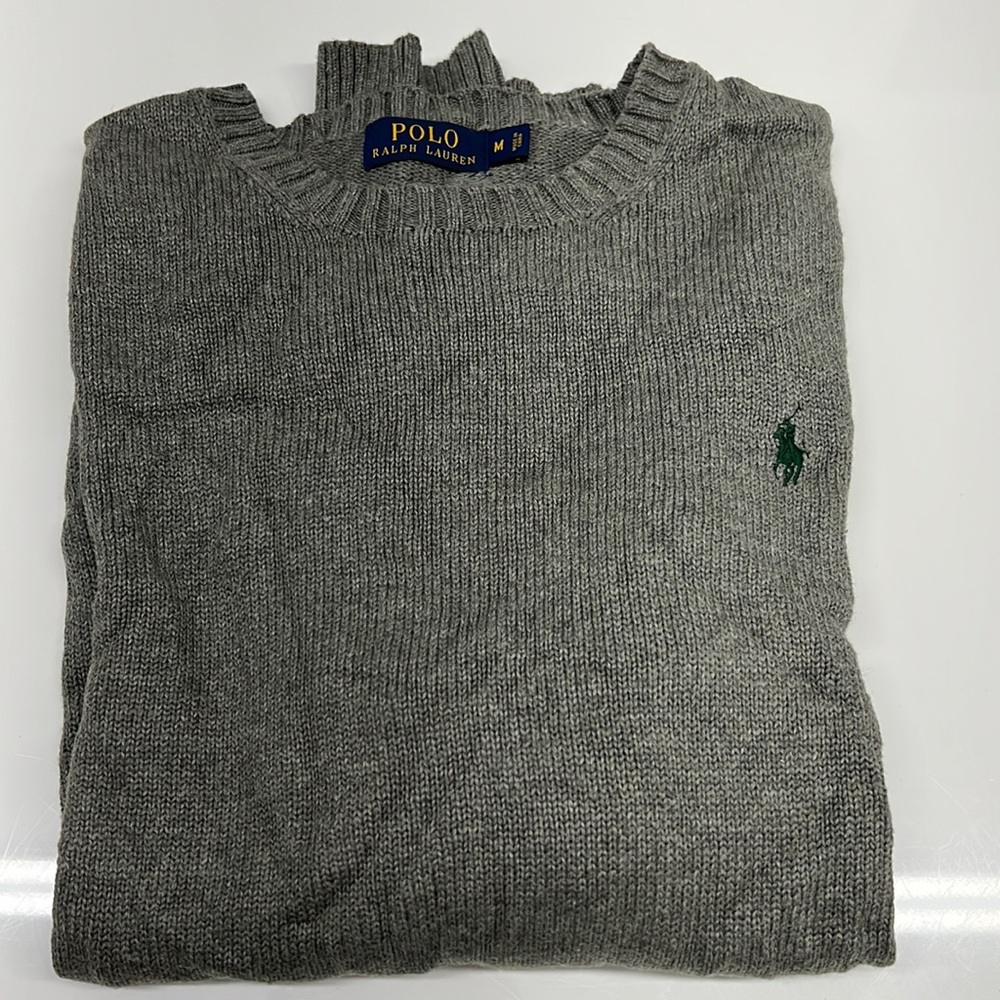 Authentic Polo by Ralph Lauren Grey Sweater